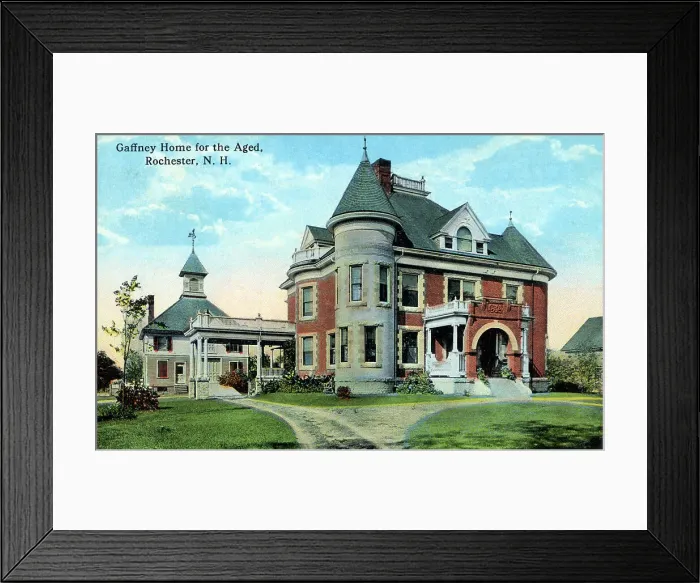 Framed Print : Gaffney Home for the Aged, Rochester, New Hampshire, USA Framed Print : Gaffney Home for the Aged, Rochester, New Hampshire, USA