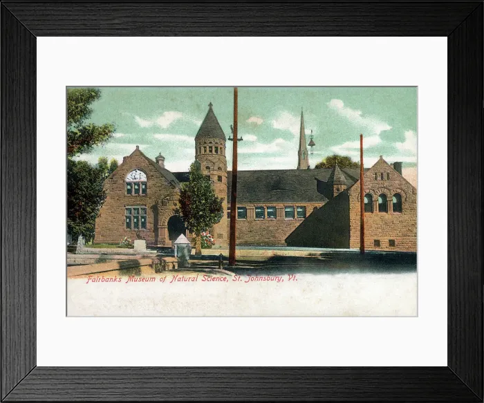 Framed Print : Fairbanks Museum of Natural Science, St. Johnsbury, Vermont Framed Print : Fairbanks Museum of Natural Science, St. Johnsbury, Vermont