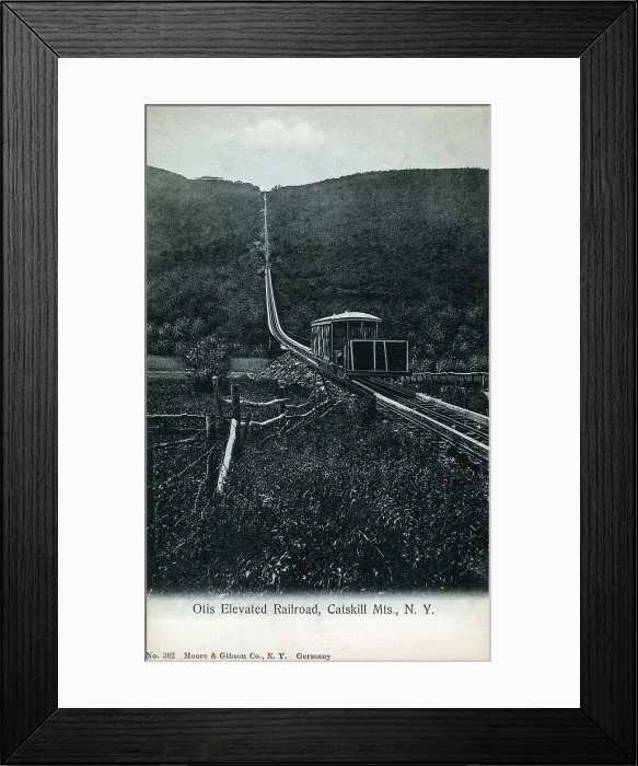 Framed Print : Otis Elevated Railroad, Catskill Mountains, NY State, USA Framed Print : Otis Elevated Railroad, Catskill Mountains, NY State, USA