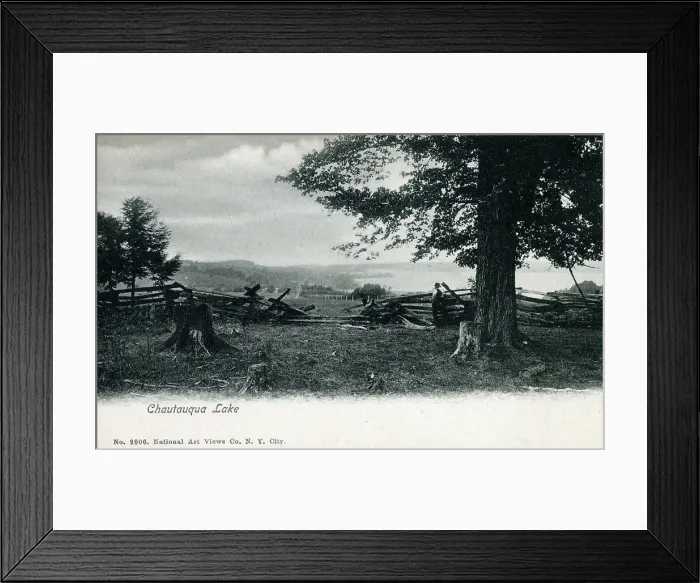 Framed Print : Chautauqua Lake, New York State, USA Framed Print : Chautauqua Lake, New York State, USA