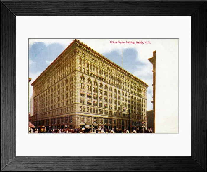 Framed Print : Ellicott Square Building, Buffalo, NY State, USA Framed Print : Ellicott Square Building, Buffalo, NY State, USA