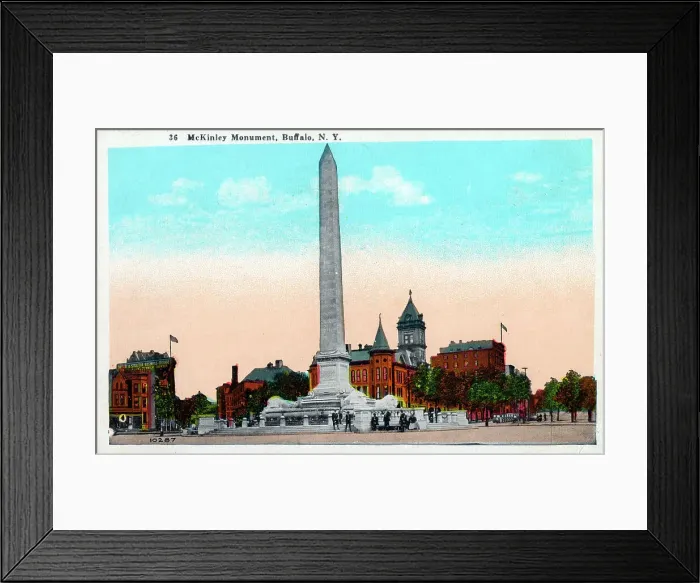 Framed Print : McKinley Monument, Buffalo, NY State, USA Framed Print : McKinley Monument, Buffalo, NY State, USA