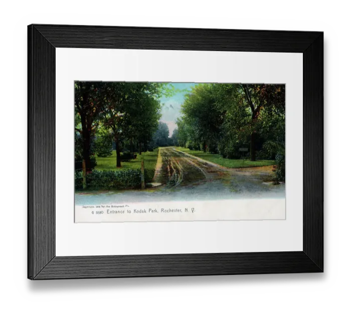 Framed Print : Entrance to Kodak Park, Rochester, NY State, USA Framed Print : Entrance to Kodak Park, Rochester, NY State, USA