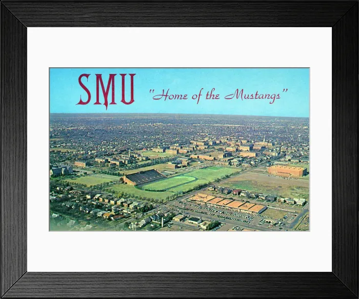 Framed Print : Dallas, Texas, USA - Southern Methodist University