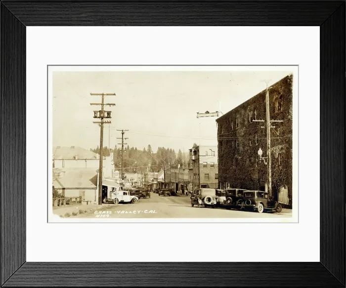 Framed Print : Grass Valley, West Main Steet, California Framed Print : Grass Valley, West Main Steet, California
