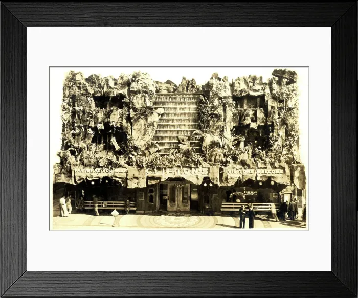 Framed Print : Clifton's Pacific Seas Cafeteria, Los Angeles, California Framed Print : Clifton's Pacific Seas Cafeteria, Los Angeles, California