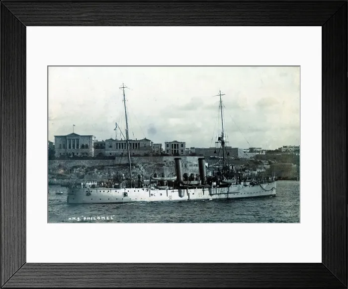 Framed Print : HMS Philomel Framed Print : HMS Philomel