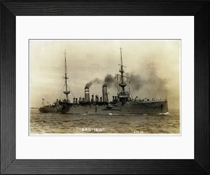 Framed Print : HMS Isis, launched in 1896. Eclipse Class cruiser - was at Hong Kong and China (1900-1901) Framed Print : HMS Isis, launched in 1896. Eclipse Class cruiser - was at Hong Kong and China (1900-1901)