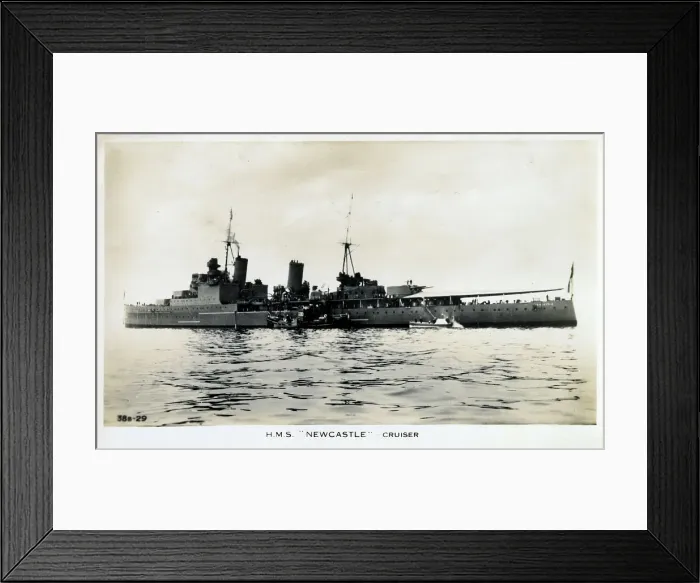 Framed Print : HMS Newcastle Framed Print : HMS Newcastle