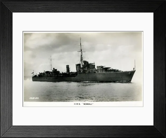 Framed Print : HMS Somali Framed Print : HMS Somali