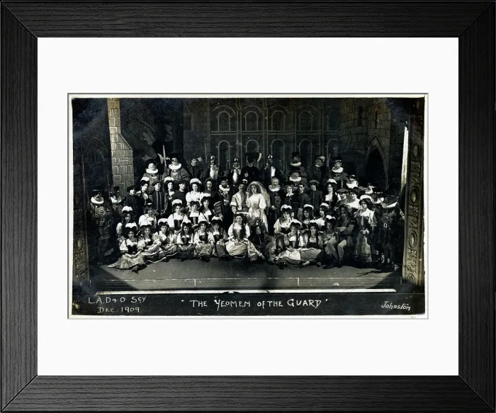 Framed Print : L. A. D. & O. Society - The Yeoman of the Guard Framed Print : L. A. D. & O. Society - The Yeoman of the Guard