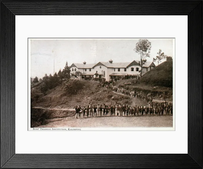 Framed Print : Boys Training Institution, Kalimpong, West Bengal, India Framed Print : Boys Training Institution, Kalimpong, West Bengal, India