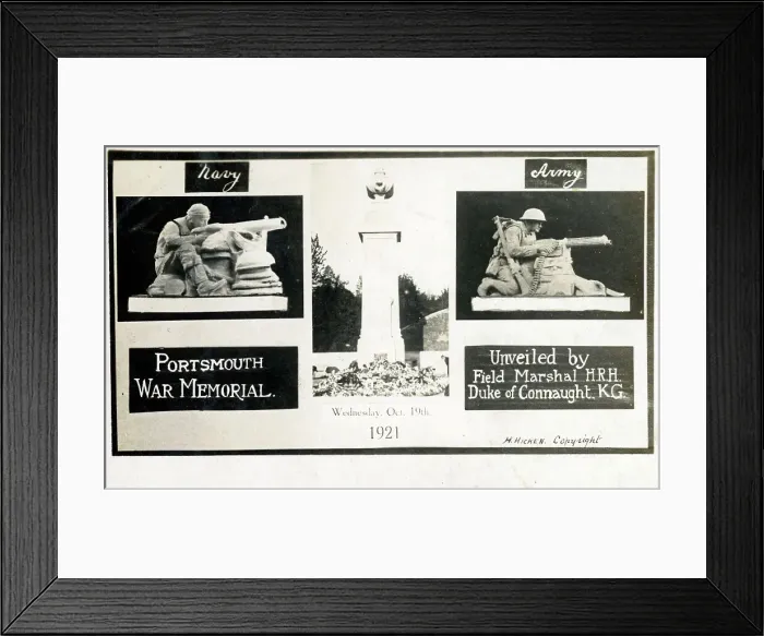 Framed Print : Portsmouth War Memorial, Hampshire