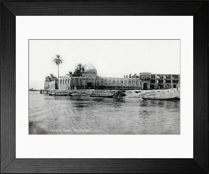 Framed Print : Iraq - Ezra's Tomb on the right bank of the River Tigris Framed Print : Iraq - Ezra's Tomb on the right bank of the River Tigris