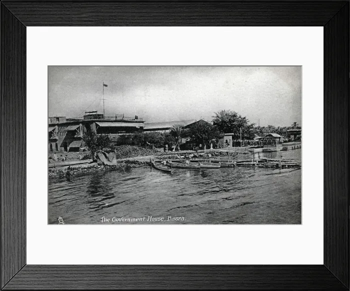 Framed Print : Iraq - The Government House, Basra Framed Print : Iraq - The Government House, Basra