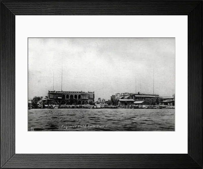 Framed Print : Iraq - Engineer Field Park, Basra Framed Print : Iraq - Engineer Field Park, Basra