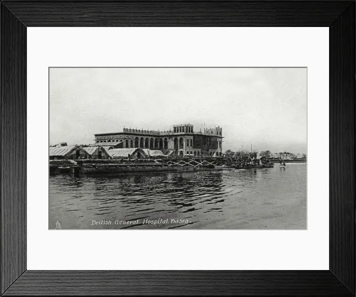 Framed Print : Iraq - The British General Hospital, Basra Framed Print : Iraq - The British General Hospital, Basra