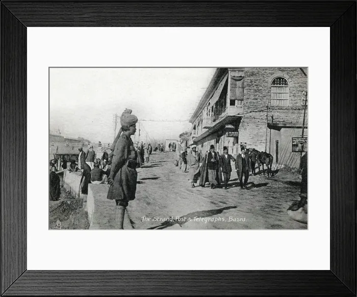 Framed Print : Iraq - The Strand - Postal and Telegraph Office, Basra Framed Print : Iraq - The Strand - Postal and Telegraph Office, Basra