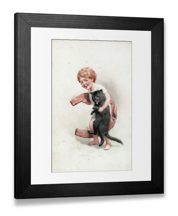 Framed Print : Two girls on sofa Framed Print : Two girls on sofa