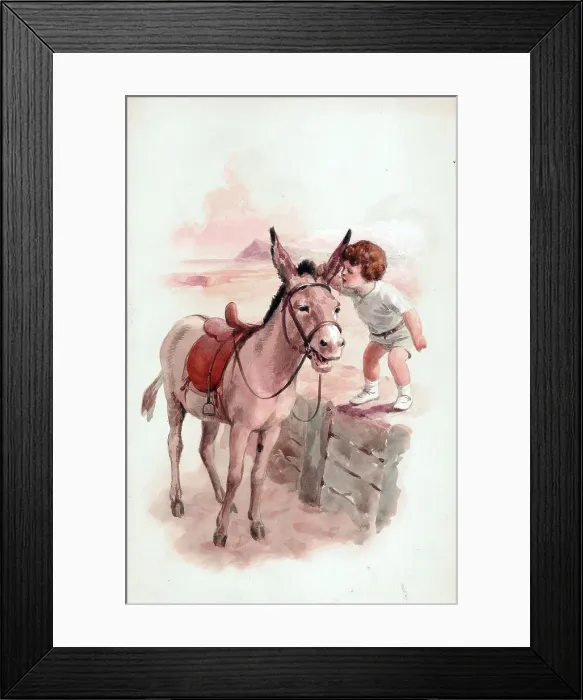 Framed Print : Boy with spilt ink Framed Print : Boy with spilt ink