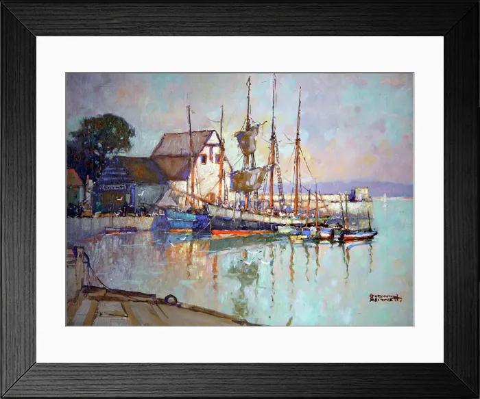 Framed Print : The Quay, Padstow, Cornwall Framed Print : The Quay, Padstow, Cornwall