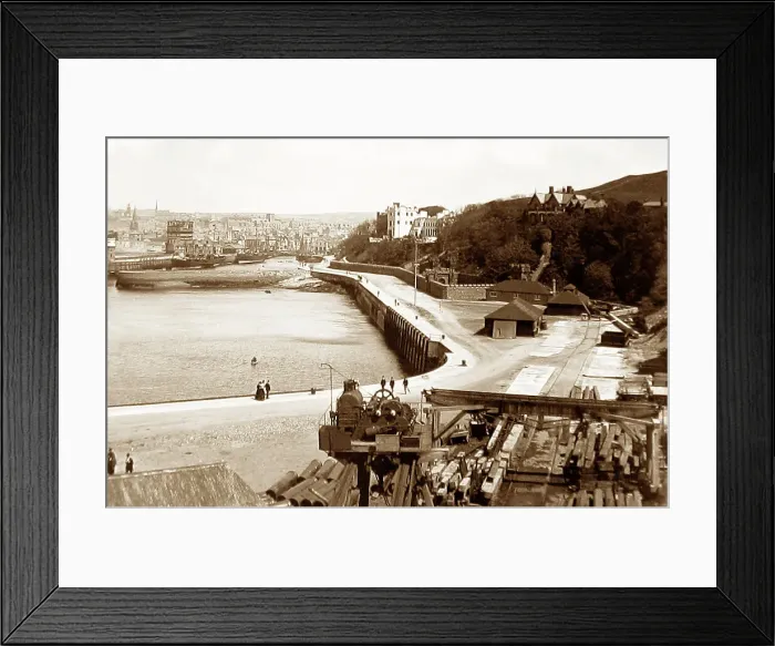 Framed Print : Douglas Harbour and Fort Anne, Isle of Man Framed Print : Douglas Harbour and Fort Anne, Isle of Man