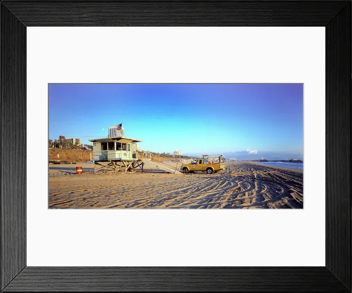 Framed Print : Los Angeles - Santa Monica - Venice, California, USA Framed Print : Los Angeles - Santa Monica - Venice, California, USA
