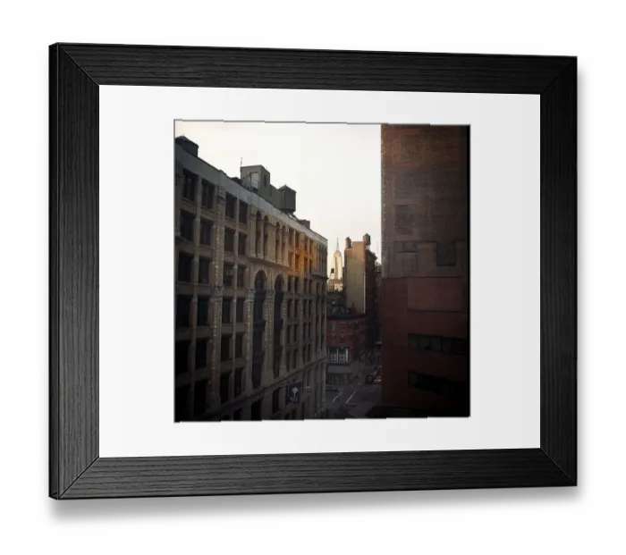 Framed Print : City view of the Empire State building, New York, USA
