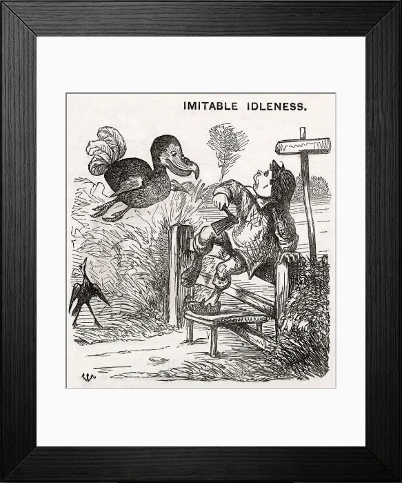 Framed Print : and suppose it isn't dead after all ? Date: 1856 Framed Print : and suppose it isn't dead after all ? Date: 1856