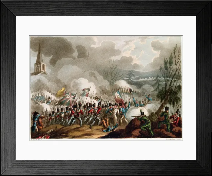Framed Print : Battle of ST JEAN DE LUZ Date: 10 December 1813 Framed Print : Battle of ST JEAN DE LUZ Date: 10 December 1813