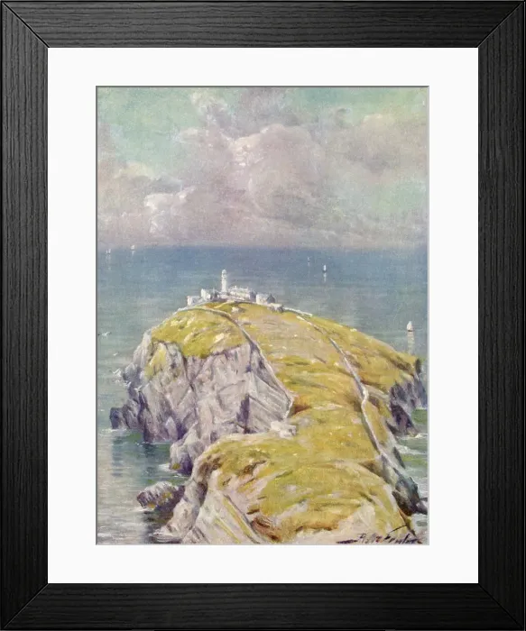 Framed Print : Holyhead: the Stack Date: 1905 Framed Print : Holyhead: the Stack Date: 1905