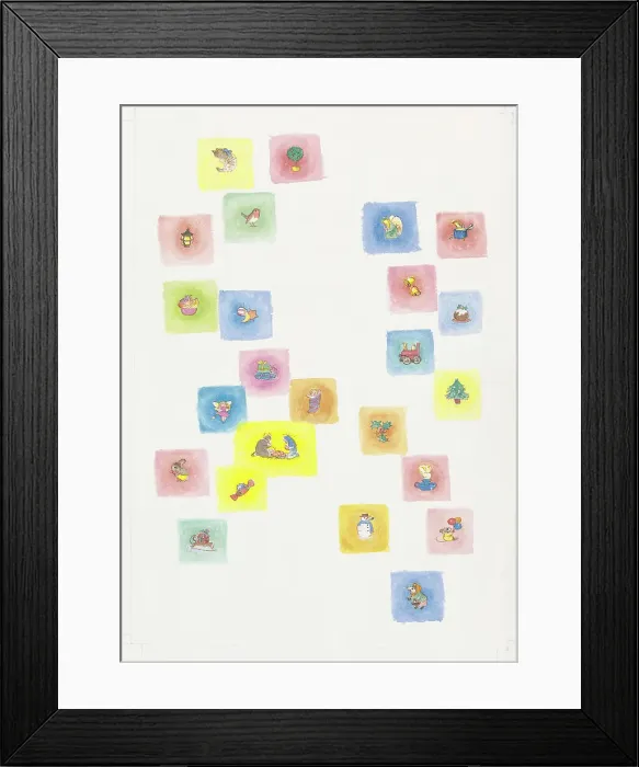 Framed Print : Treehouse Xmas advent inner to match Image 10797040 Framed Print : Treehouse Xmas advent inner to match Image 10797040