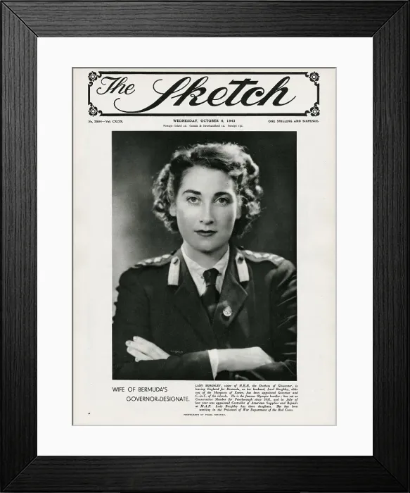 Framed Print : Mary Theresa (ne Montagu-Douglas-Scott), Lady Burghley, sister of H.R.H Framed Print : Mary Theresa (ne Montagu-Douglas-Scott), Lady Burghley, sister of H.R.H