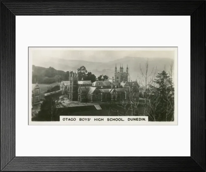 Framed Print : New Zealand - Otago Boys High School, Dunedin Framed Print : New Zealand - Otago Boys High School, Dunedin