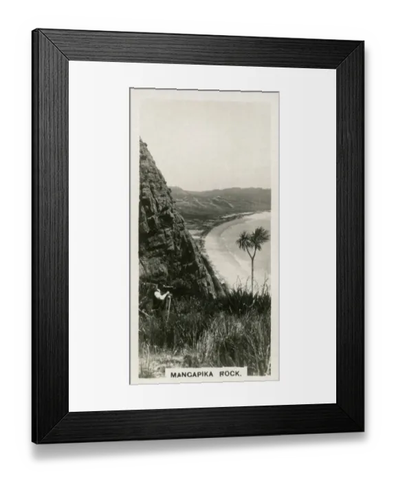 Framed Print : New Zealand - Mangapika Rock, Tom Bowling's Bay