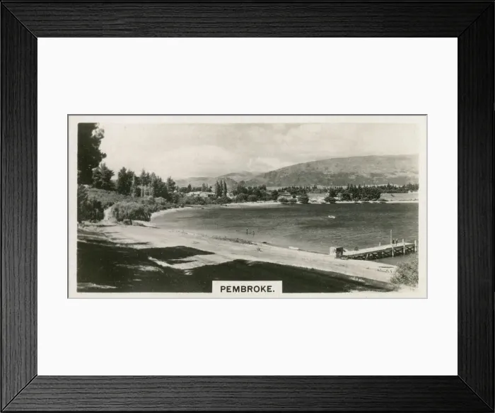Framed Print : New Zealand - Pembroke Framed Print : New Zealand - Pembroke