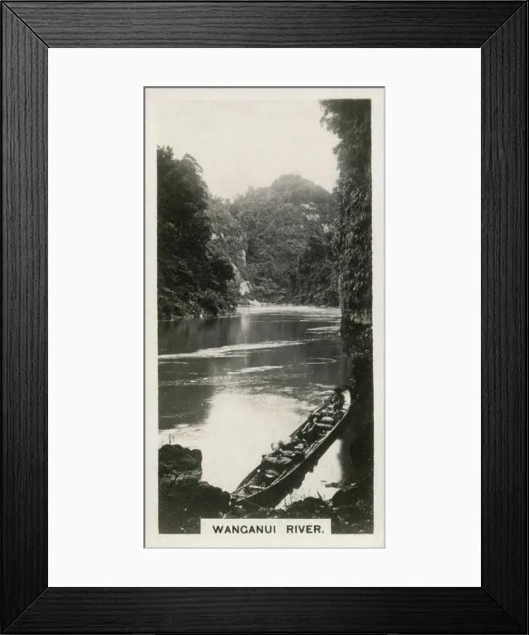 Framed Print : New Zealand - The Wanganui River Framed Print : New Zealand - The Wanganui River