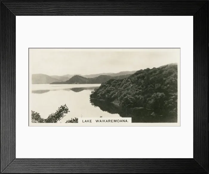 Framed Print : New Zealand - Lake Waikaremoana Framed Print : New Zealand - Lake Waikaremoana