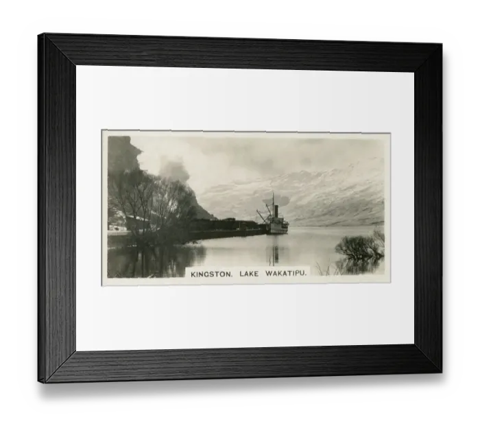 Framed Print : New Zealand - Kingston, Lake Wakatipu Framed Print : New Zealand - Kingston, Lake Wakatipu