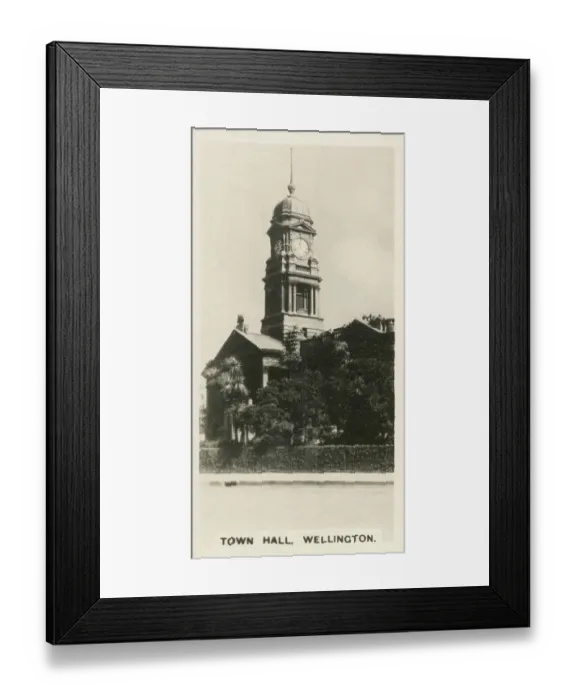Framed Print : New Zealand - Town Hall, Wellington Framed Print : New Zealand - Town Hall, Wellington