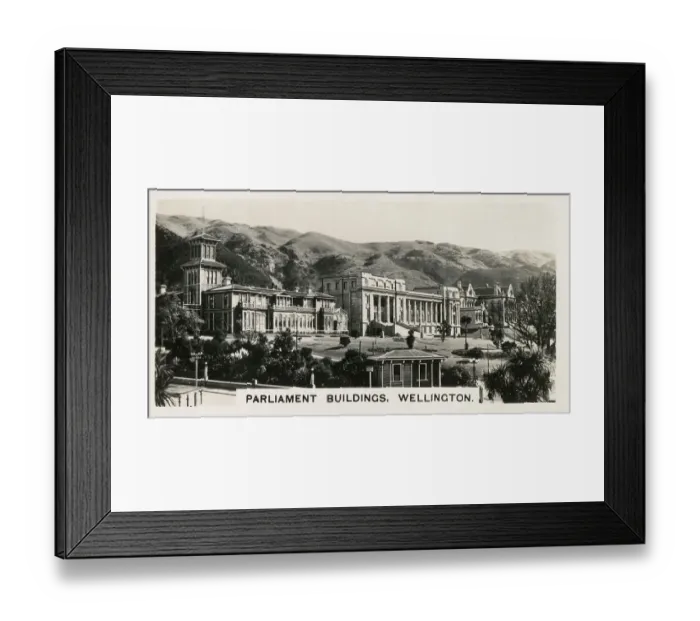 Framed Print : New Zealand - Parliament Buildings, Wellington Framed Print : New Zealand - Parliament Buildings, Wellington