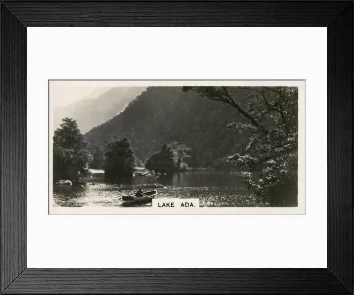 Framed Print : New Zealand - Lake Ada