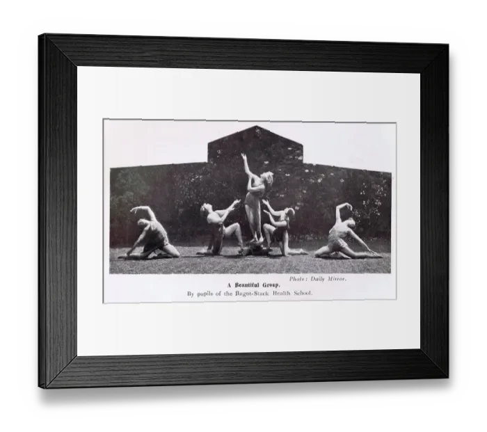Framed Print : Bagot-Stack Health School of 11 Holland Park, London - A Beautiful Group - a staged classical series of dance poses set to music, performed by pupils Framed Print : Bagot-Stack Health School of 11 Holland Park, London - A Beautiful Group - a staged classical series of dance poses set to music, performed by pupils
