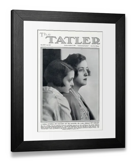 Framed Print : Clare Sheridan (born as Clare Consuelo Frewen; also known as Clare Consuelo Sheridan) (9 September 1885 - 31 May 1970), English sculptress, traveller and writer. Widow of the late Captain Wilfred Sheridan Framed Print : Clare Sheridan (born as Clare Consuelo Frewen; also known as Clare Consuelo Sheridan) (9 September 1885 - 31 May 1970), English sculptress, traveller and writer. Widow of the late Captain Wilfred Sheridan