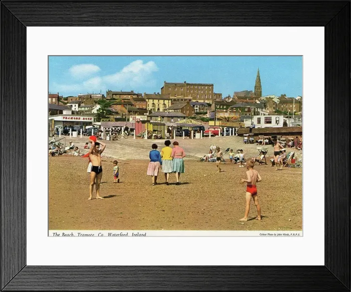 Framed Print : The Beach, Tramore, County Waterford, Ireland Framed Print : The Beach, Tramore, County Waterford, Ireland