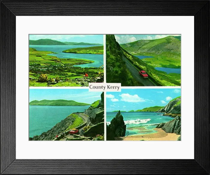 Framed Print : Dingle - a town in County Kerry, Ireland. The only town on the Dingle Peninsula, it sits on the Atlantic coast Date: circa late 1960s Framed Print : Dingle - a town in County Kerry, Ireland. The only town on the Dingle Peninsula, it sits on the Atlantic coast Date: circa late 1960s