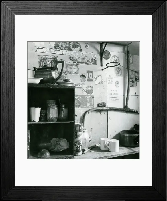 Framed Print : Nigel Henderson's Kitchen Framed Print : Nigel Henderson's Kitchen
