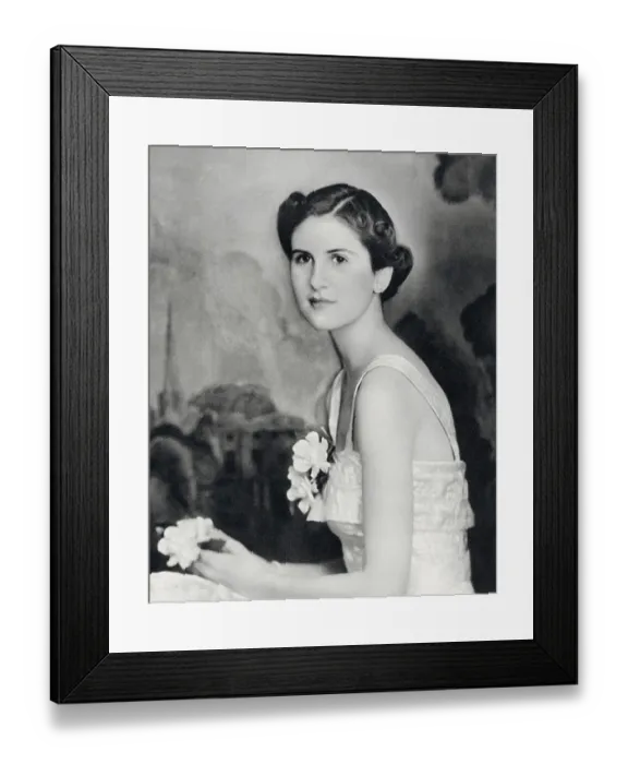 Framed Print : Lady Honor Vaughan Framed Print : Lady Honor Vaughan