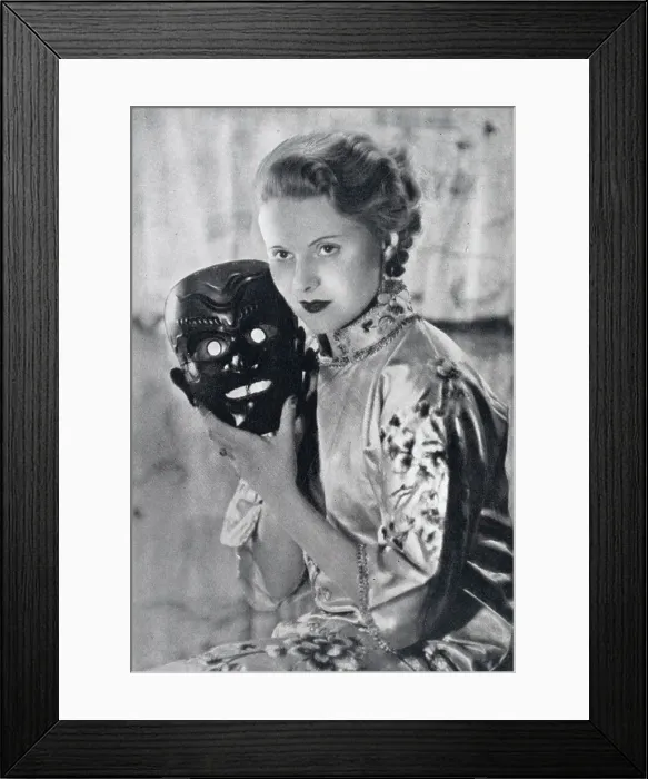 Framed Print : Ann Todd (1907 - 1993), English actress. Date: 1933 Framed Print : Ann Todd (1907 - 1993), English actress. Date: 1933