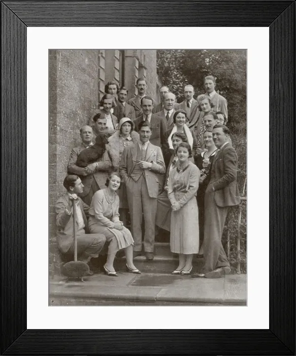 Framed Print : A coming-of-age party at Daventry for Major and Mrs Gerrard's twin daughters, Ruth and Pamela Framed Print : A coming-of-age party at Daventry for Major and Mrs Gerrard's twin daughters, Ruth and Pamela